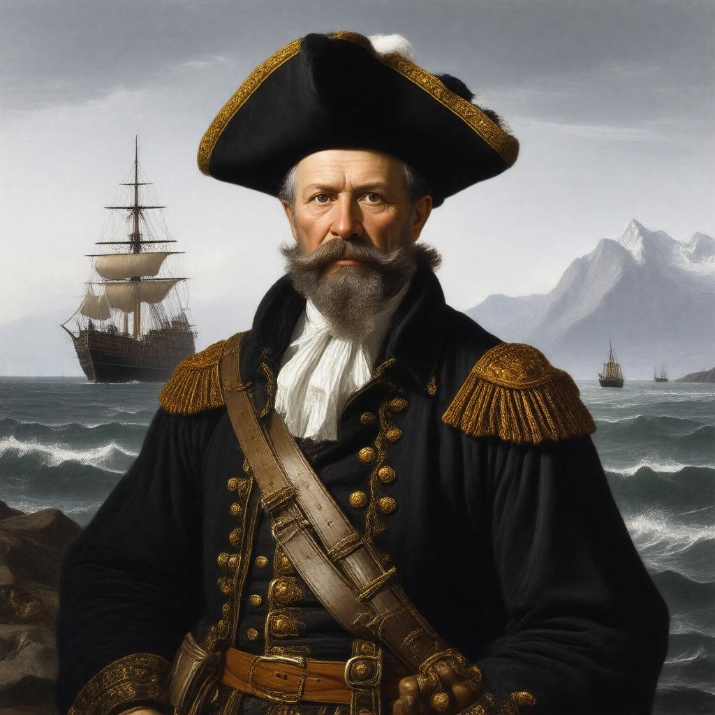 AI-created image of Vitus Bering