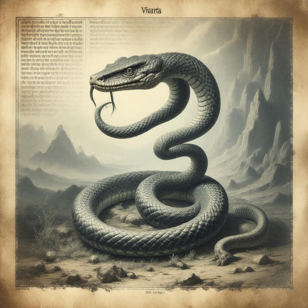 AI-created image of Vivarta (apparent transformation)