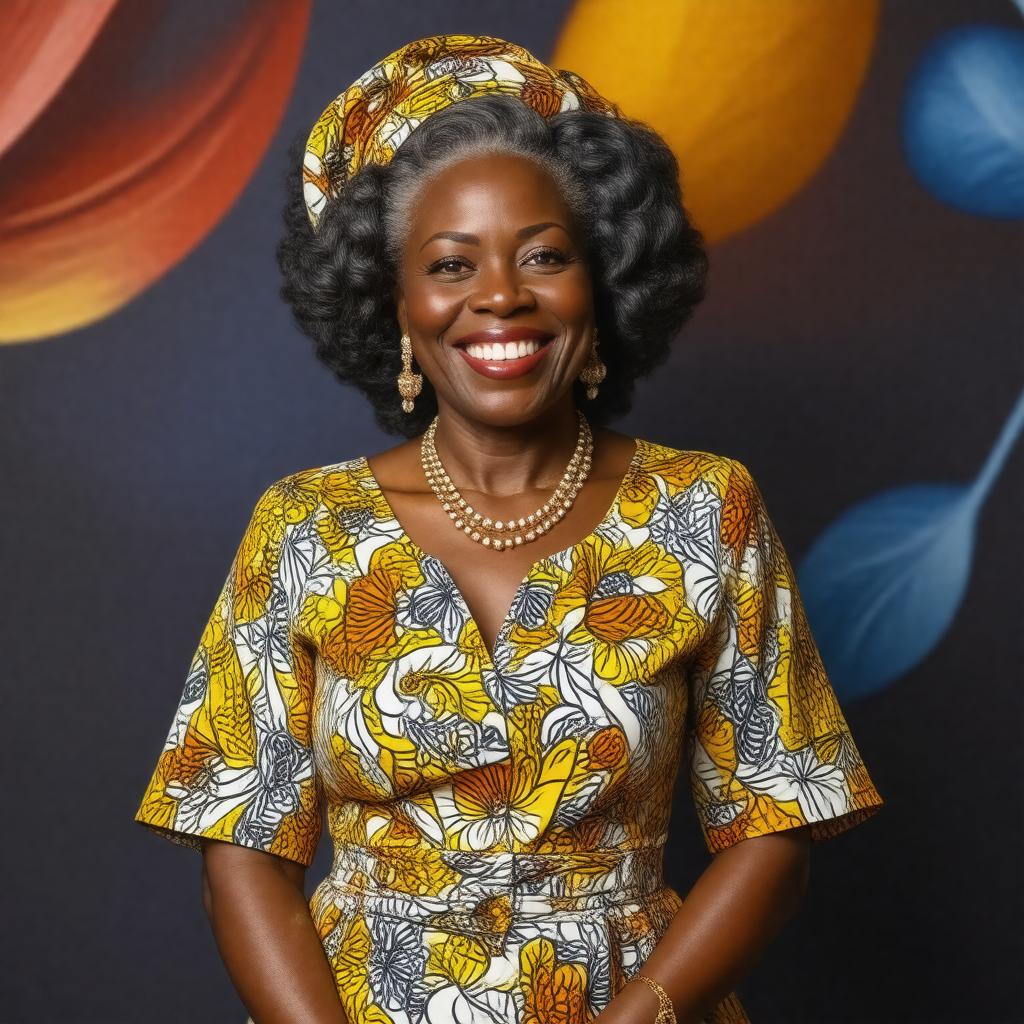 AI-created image of Viviane Chidid