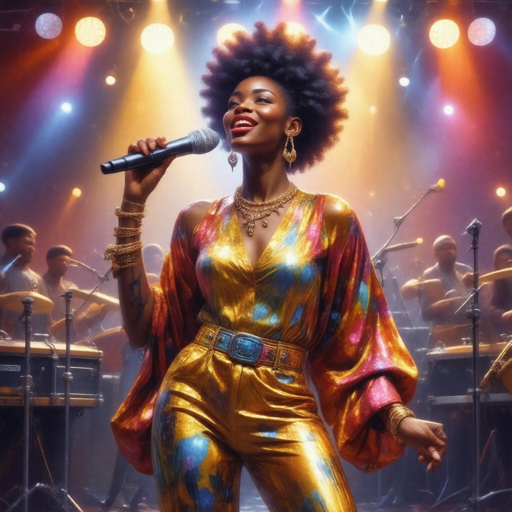 AI-created image of Viviane Ndour