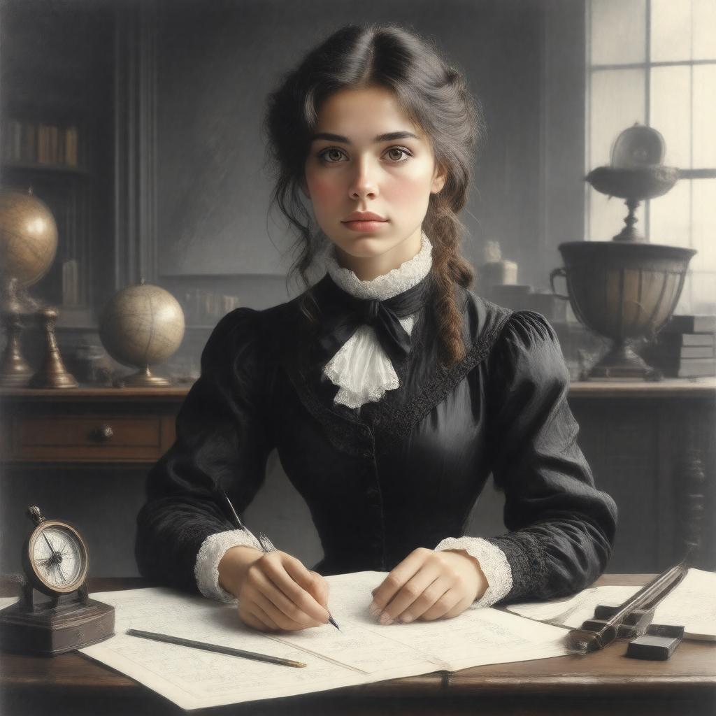 AI-created image of Vivie Warren