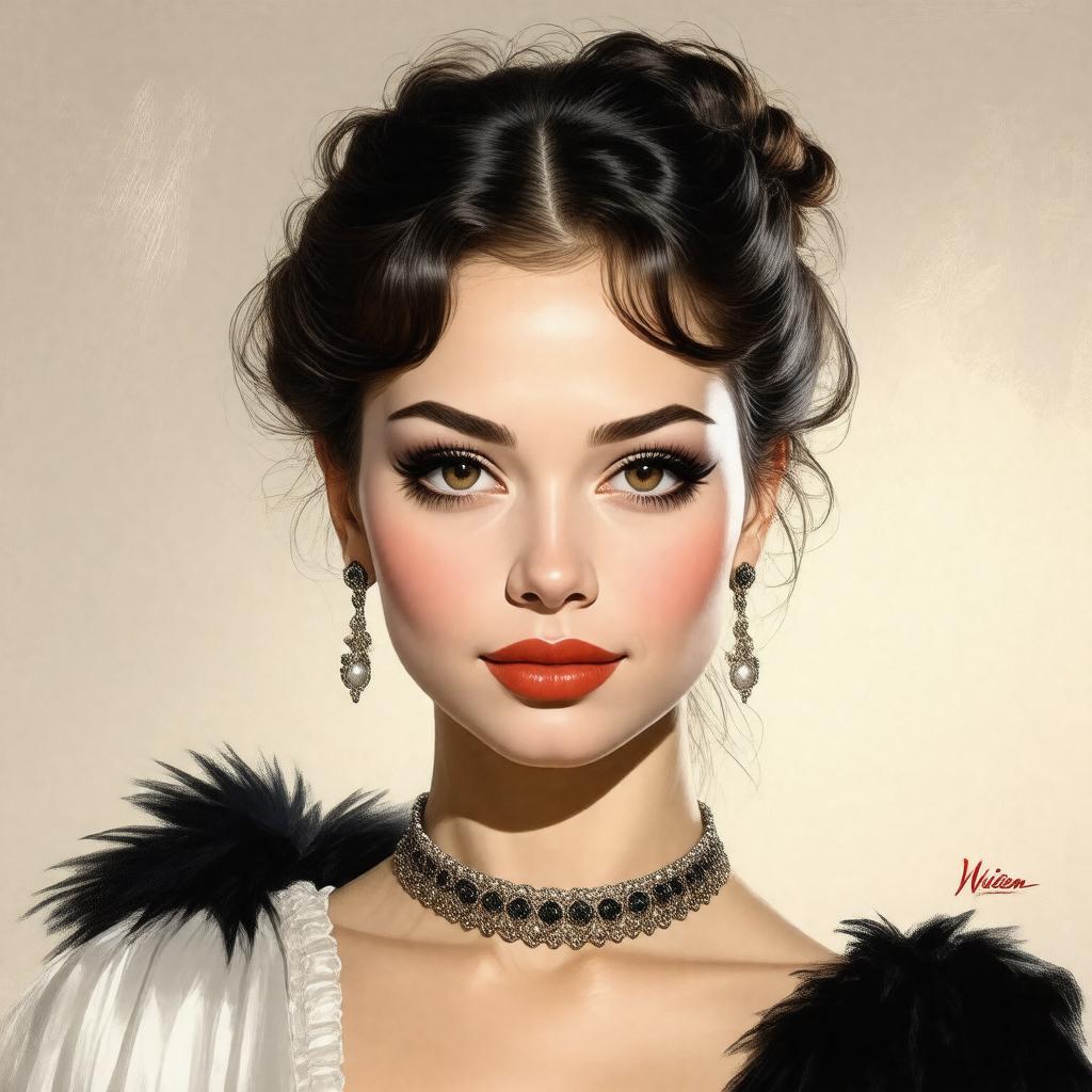 AI-created image of Vivien