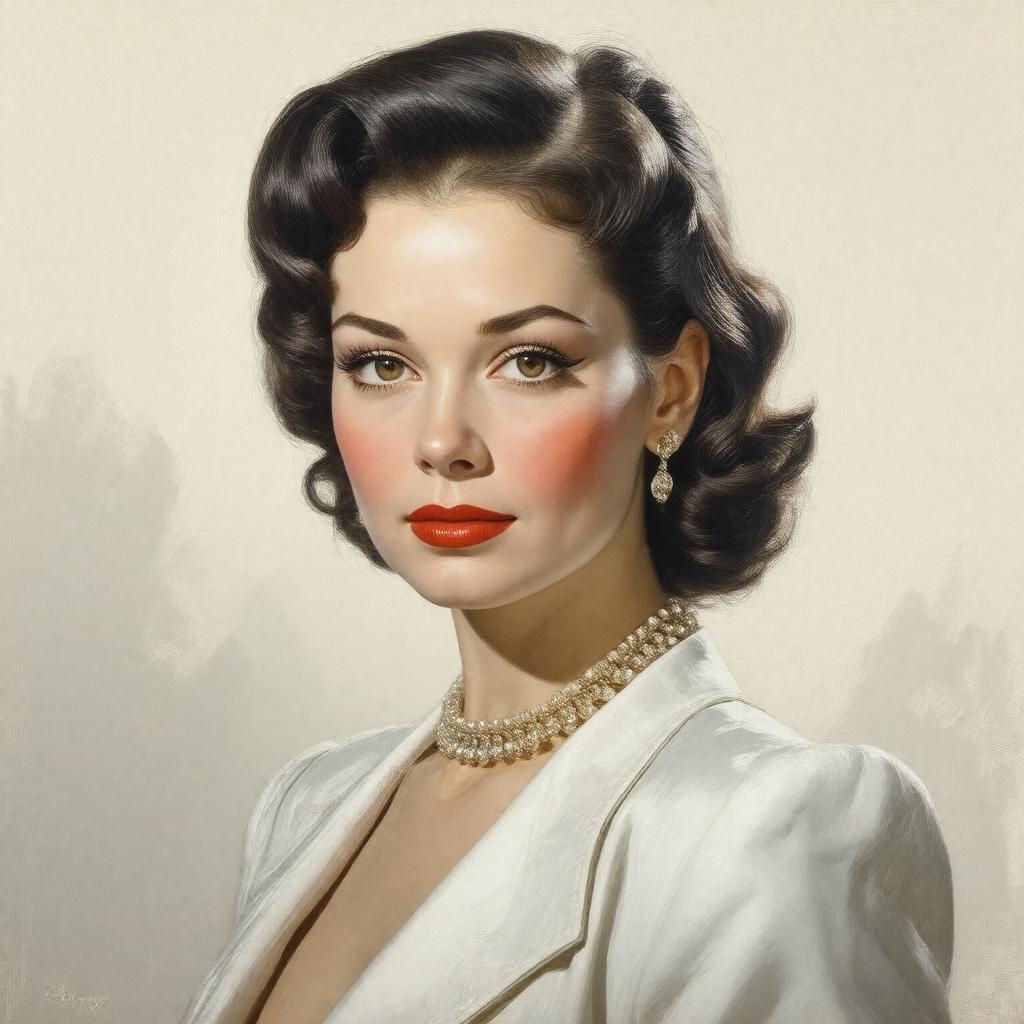 AI-created image of Vivien Leigh