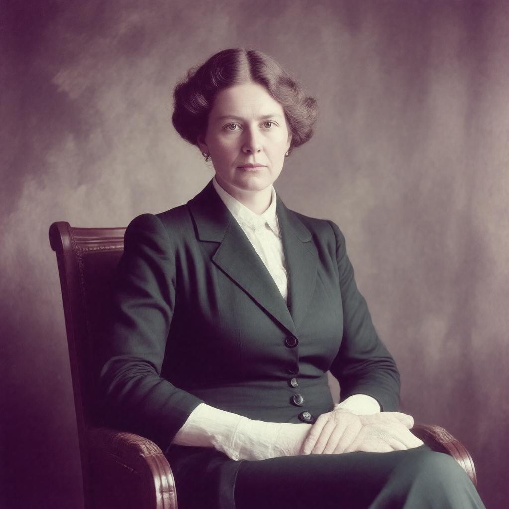 Click to view larger image AI-created image of Vivienne Haigh-Wood
