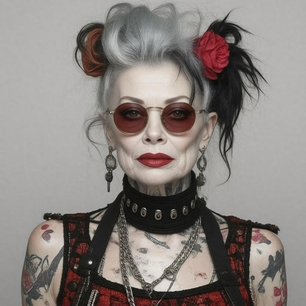AI-created image of Vivienne Westwood