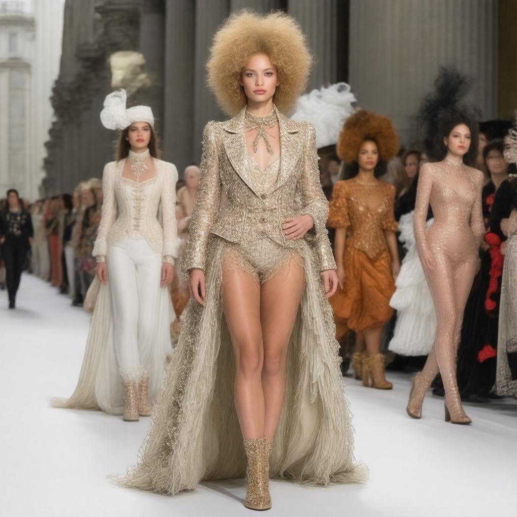 AI-created image of Vivienne Westwood Gold Label