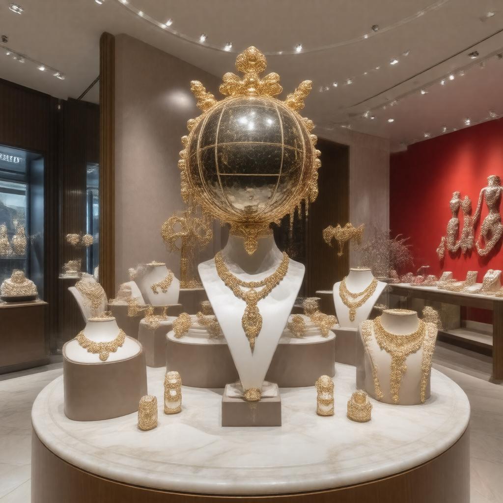 AI-created image of Vivienne Westwood Jewellery