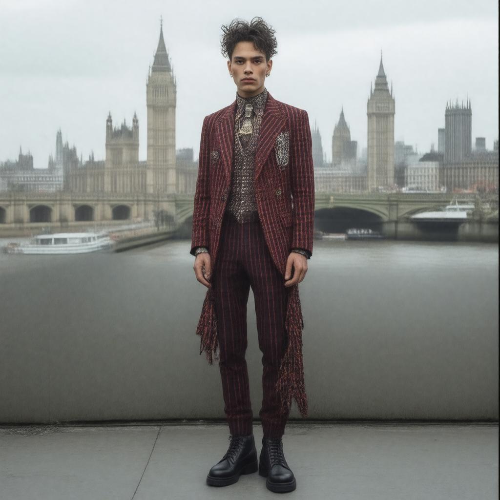 AI-created image of Vivienne Westwood Menswear