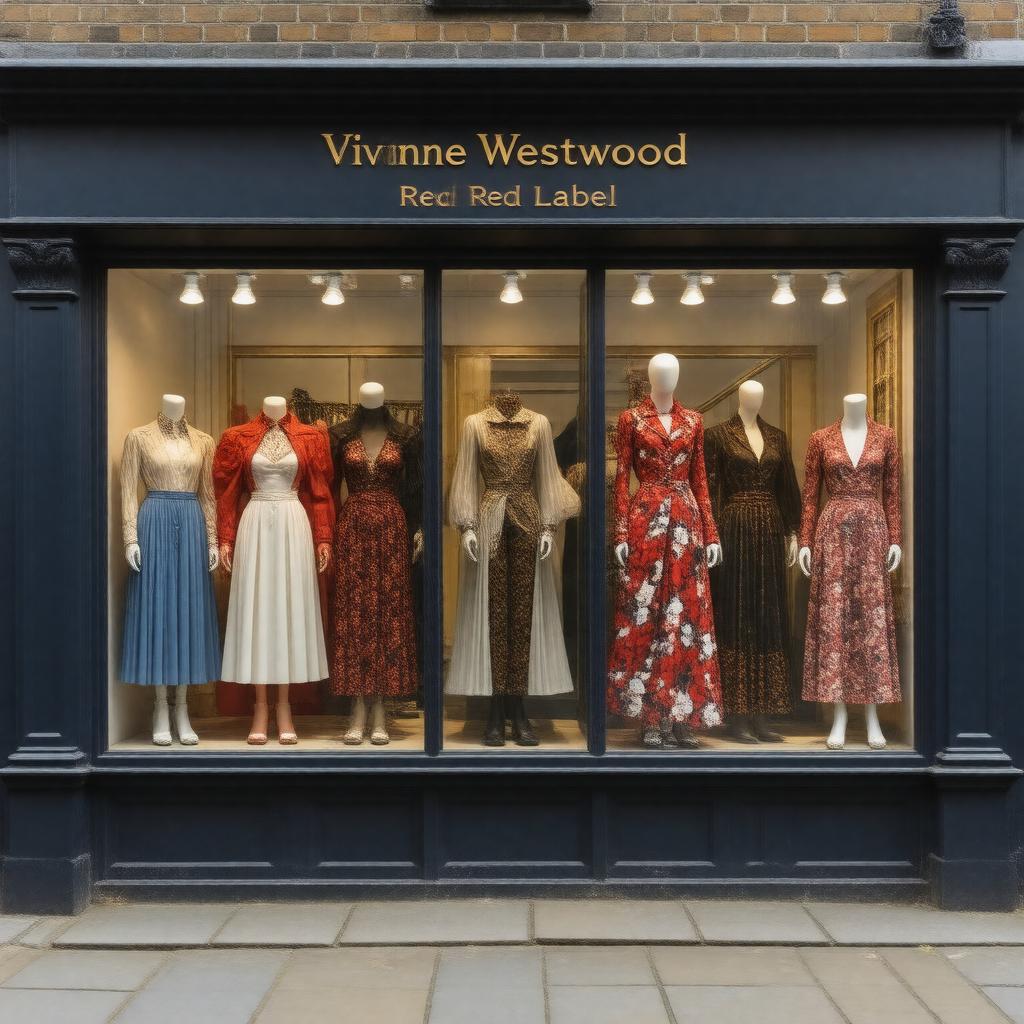 AI-created image of Vivienne Westwood Red Label