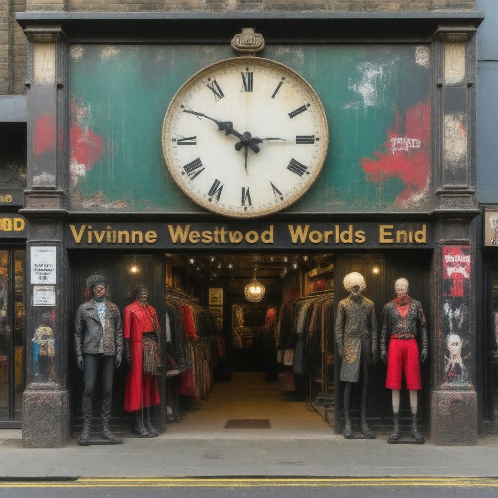 AI-created image of Vivienne Westwood Worlds End