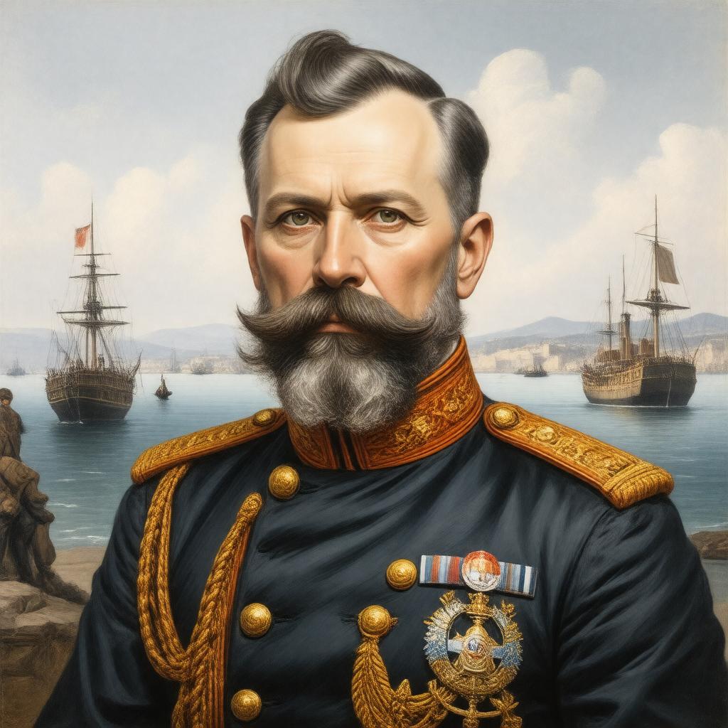 AI-created image of Vladimir Kornilov