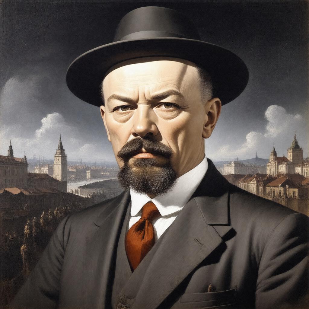 AI-created image of Vladimir Lenin
