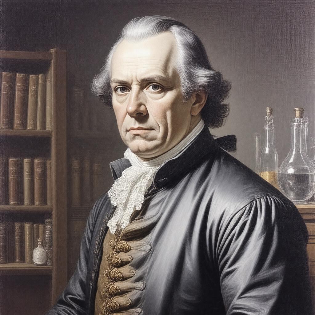 AI-created image of Vladimir Lomonosov