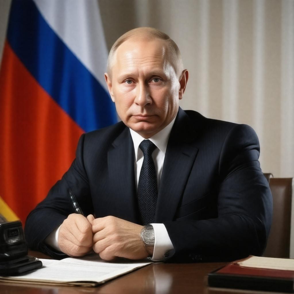 AI-created image of Vladimir Putin