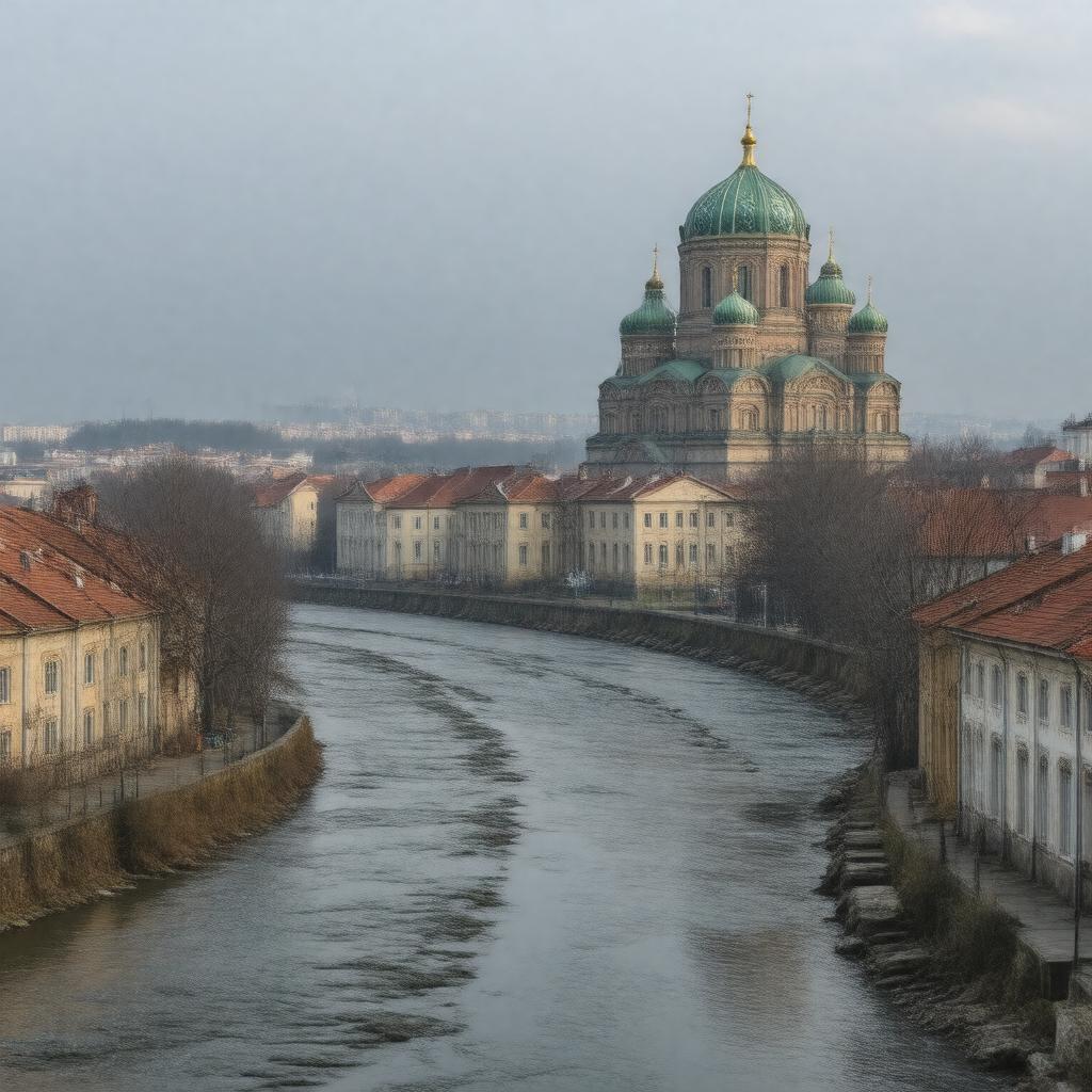 AI-created image of Vladimir, Russia