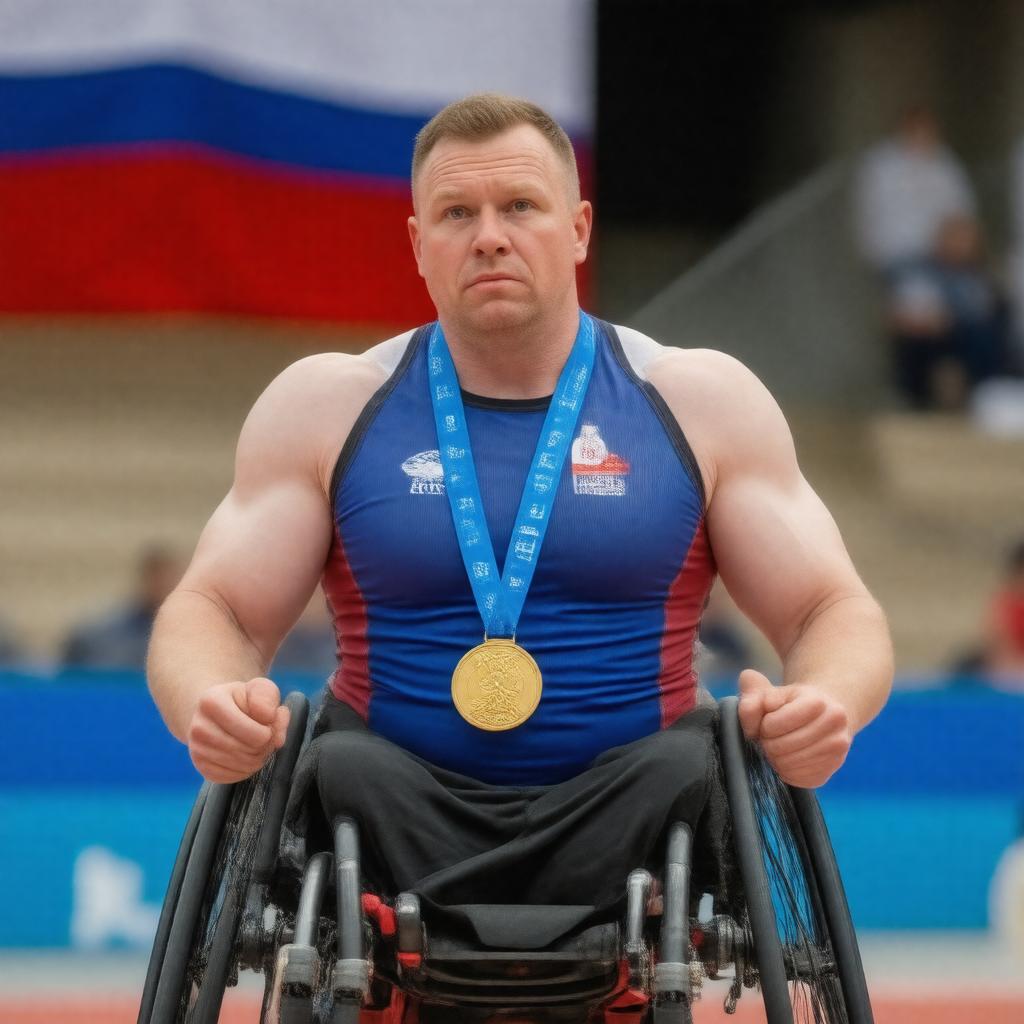 AI-created image of Vladimir Sviridov