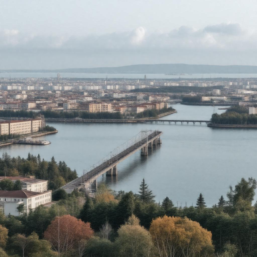 AI-created image of Vladivostok