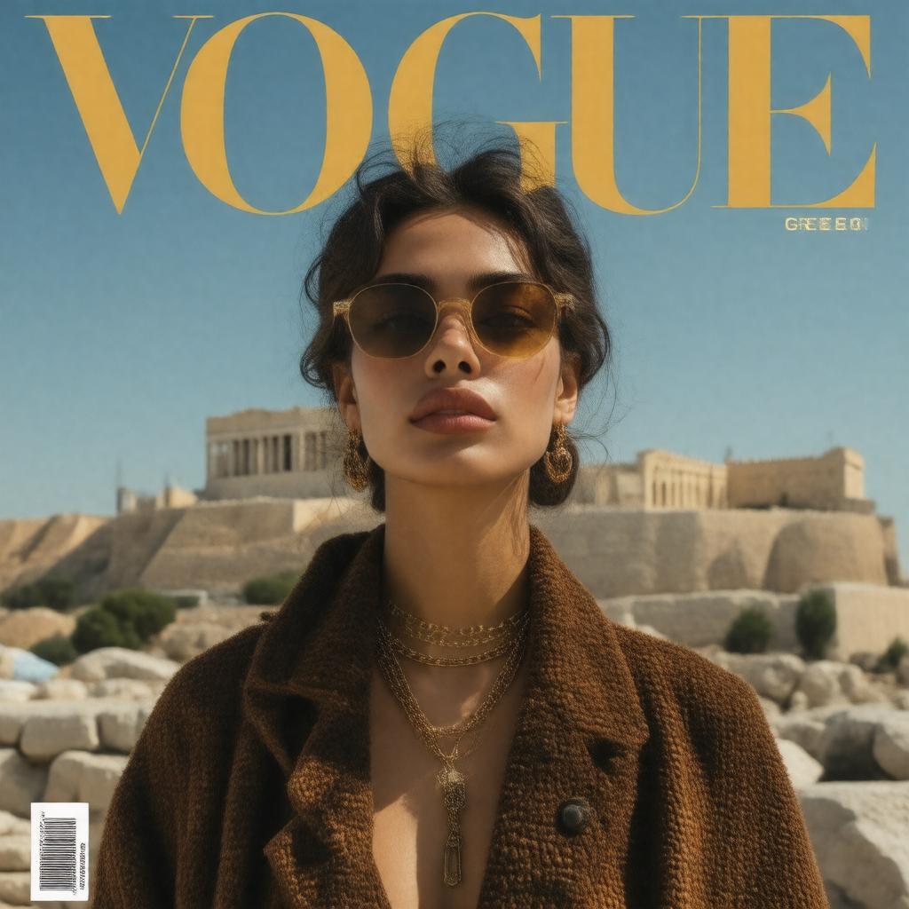 AI-created image of Vogue Greece