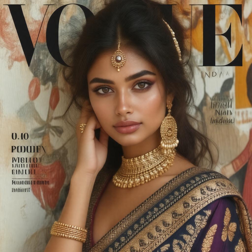 AI-created image of Vogue India
