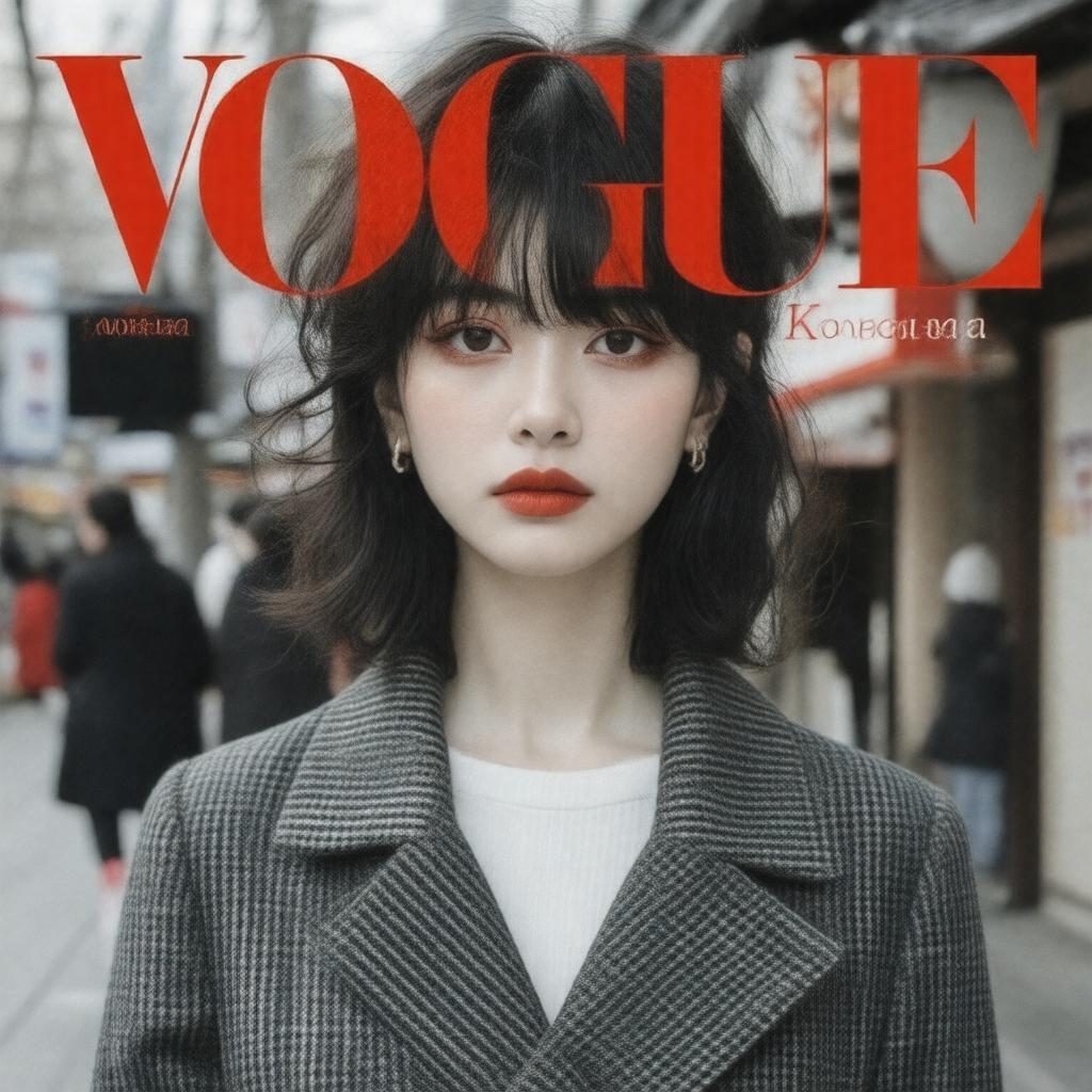 AI-created image of Vogue Korea