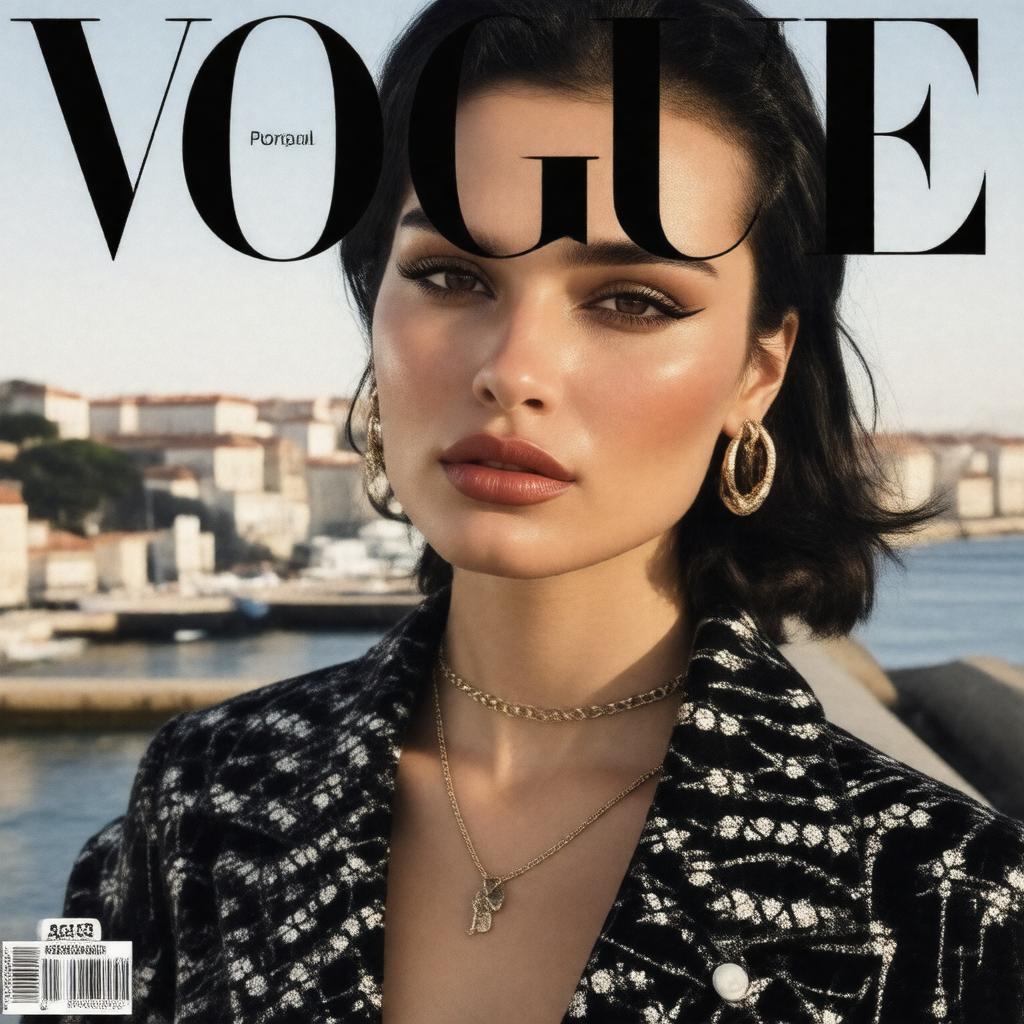 AI-created image of Vogue Portugal