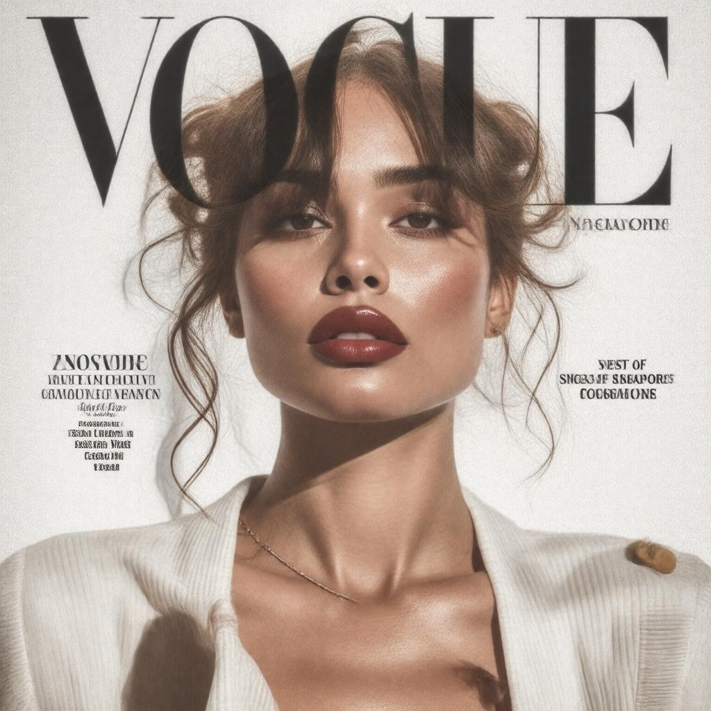 AI-created image of Vogue Singapore