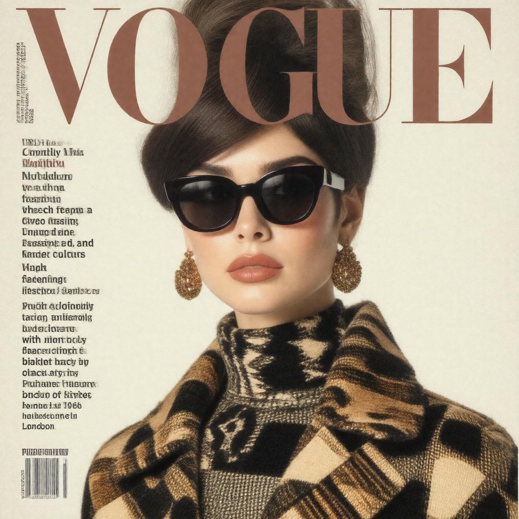 AI-created image of Vogue UK