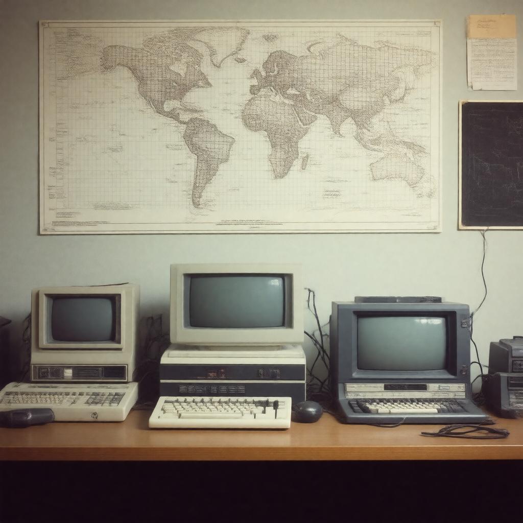 Click to view larger image AI-created image of Voice over ARPANET