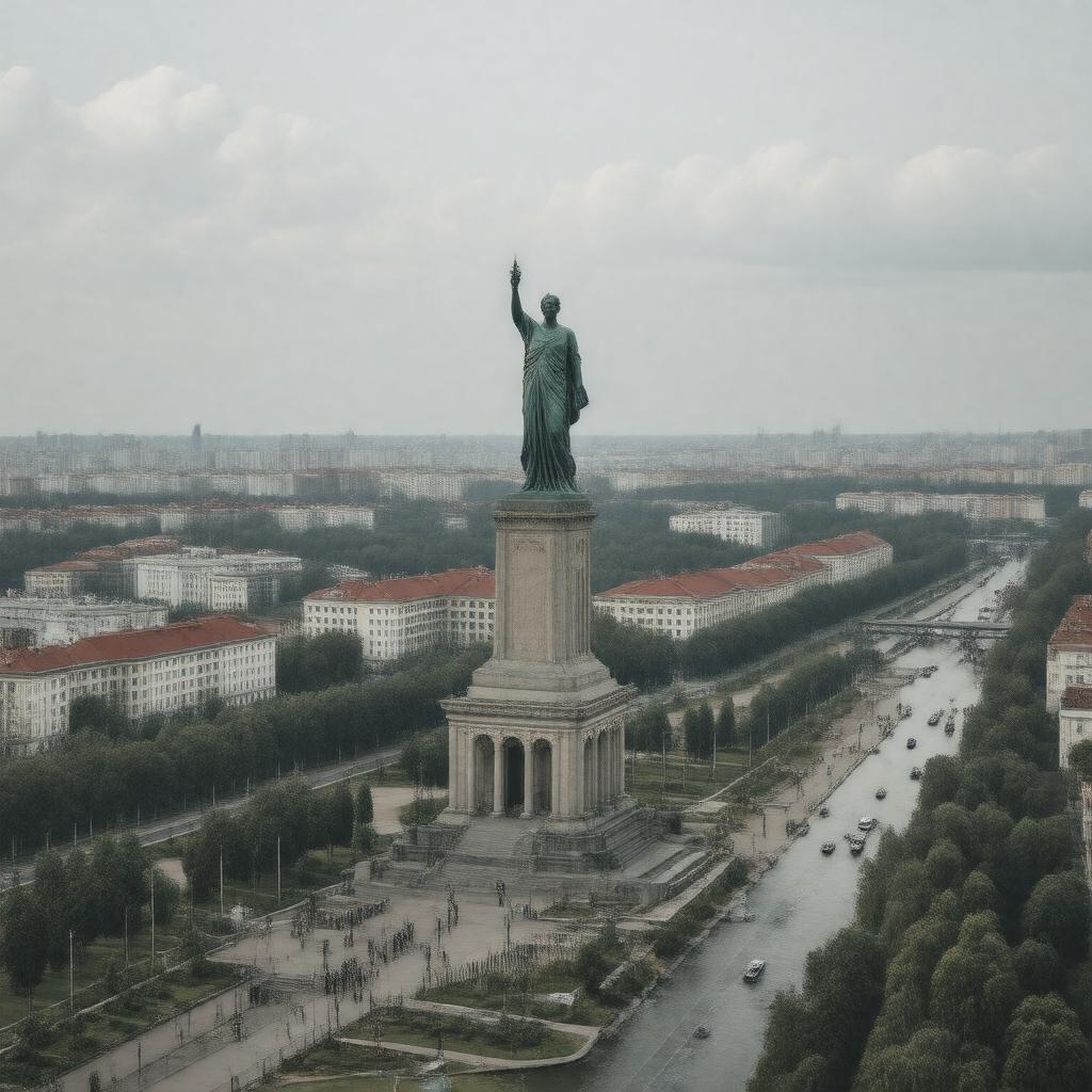 AI-created image of Volgograd