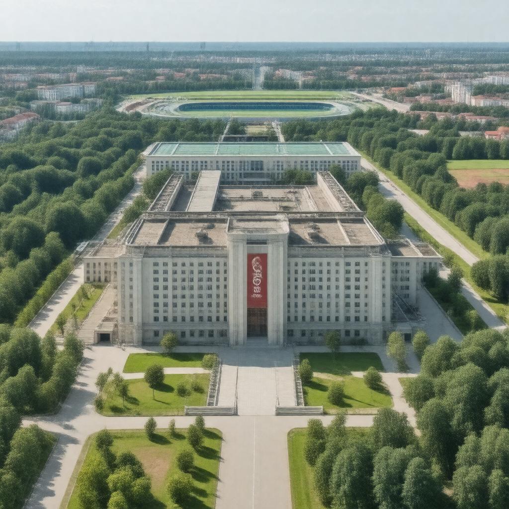 AI-created image of Volgograd State Academy of Physical Education