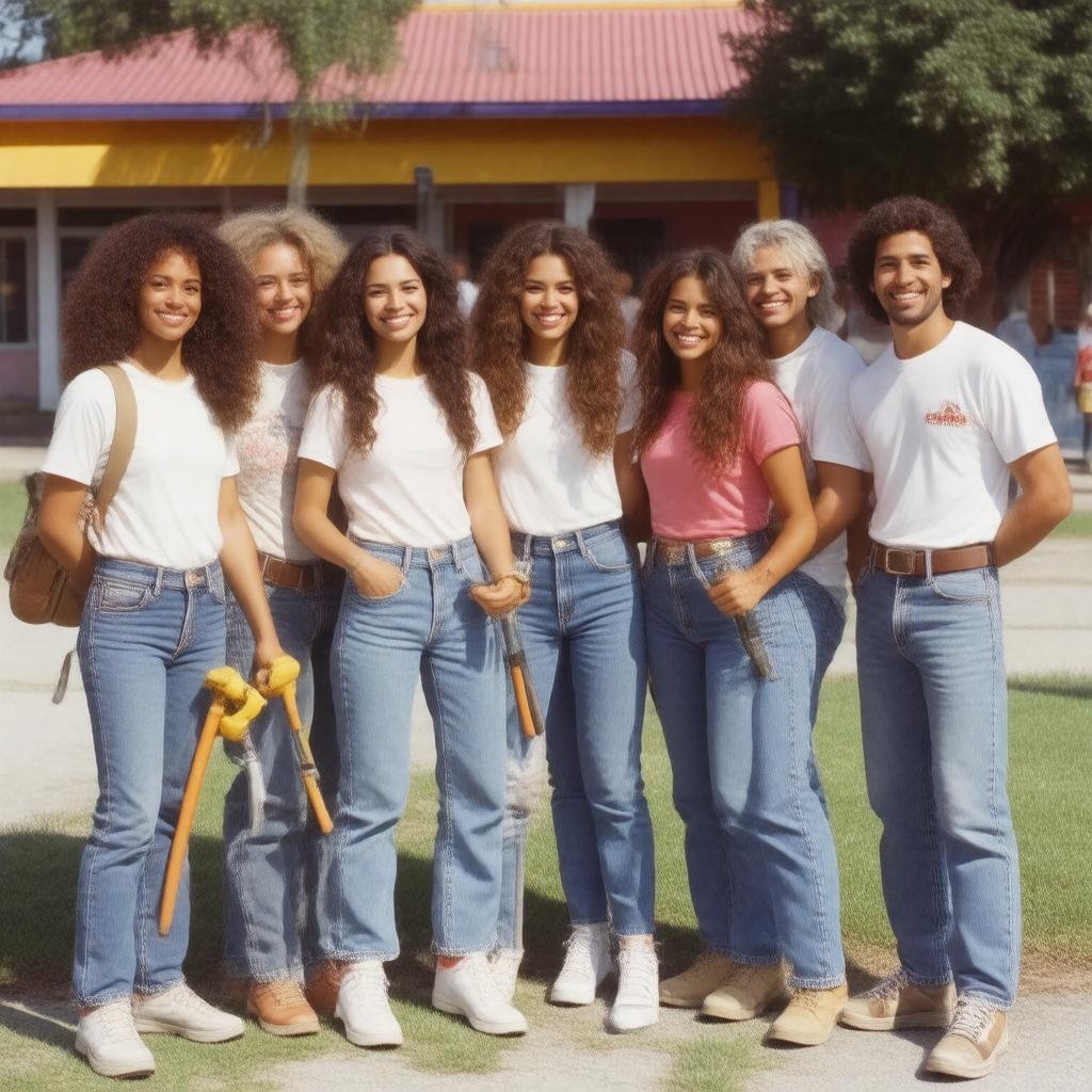 AI-created image of Volunteers