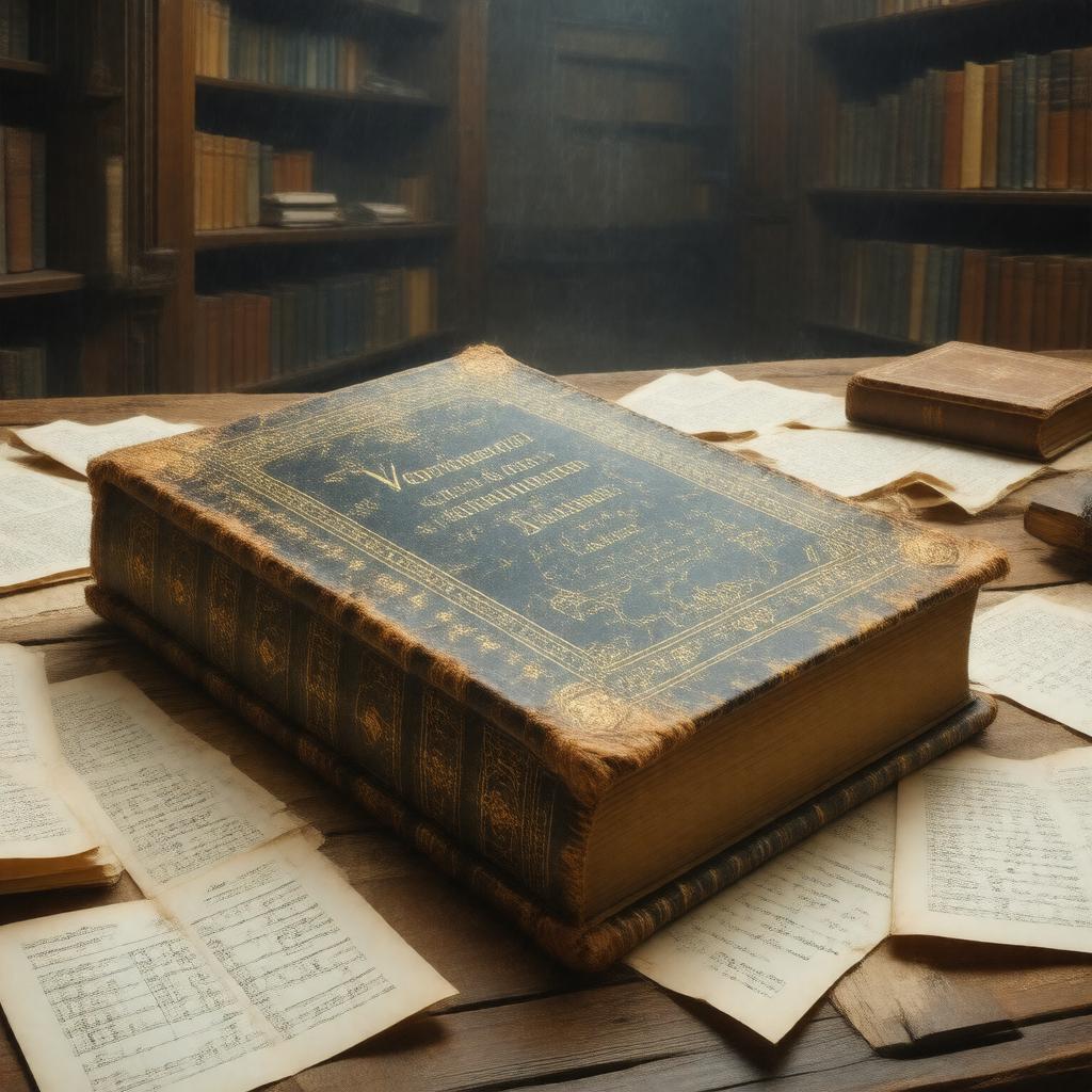 AI-created image of Vorlesungen über die Theorie der algebraischen Zahlen