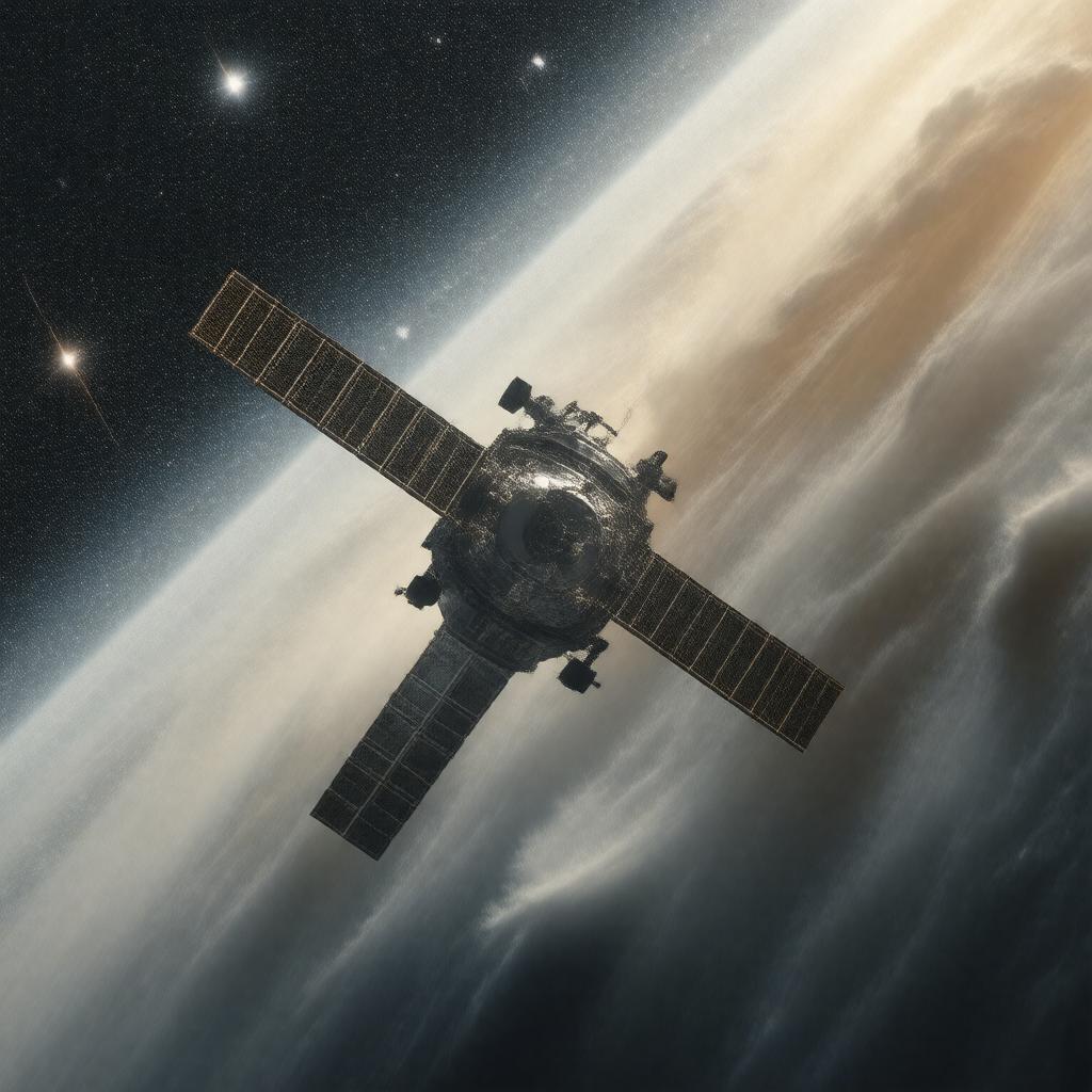 AI-created image of Voyager 1
