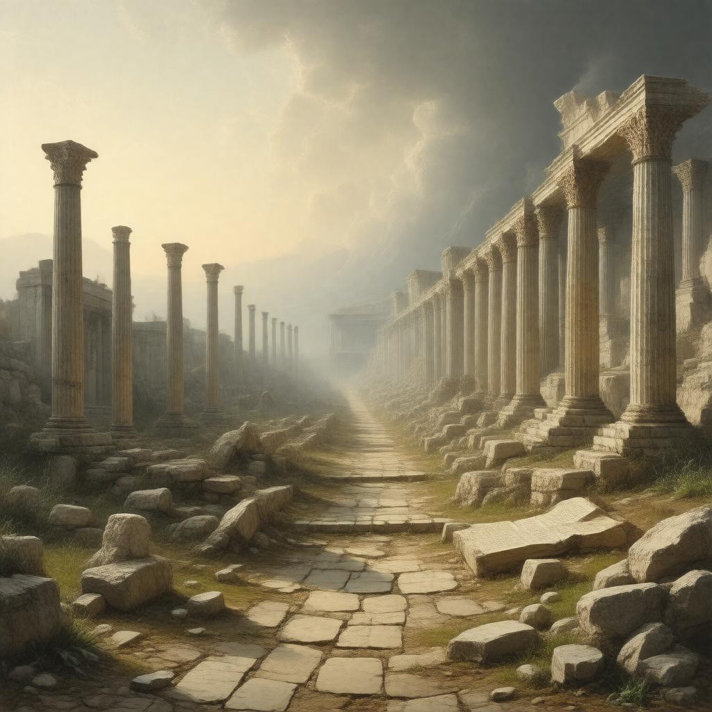 AI-created image of Vulgar Latin