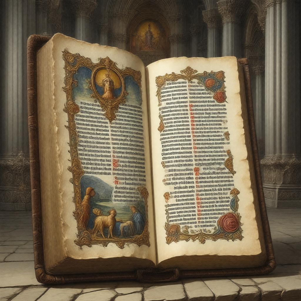 AI-created image of Vulgate Bible