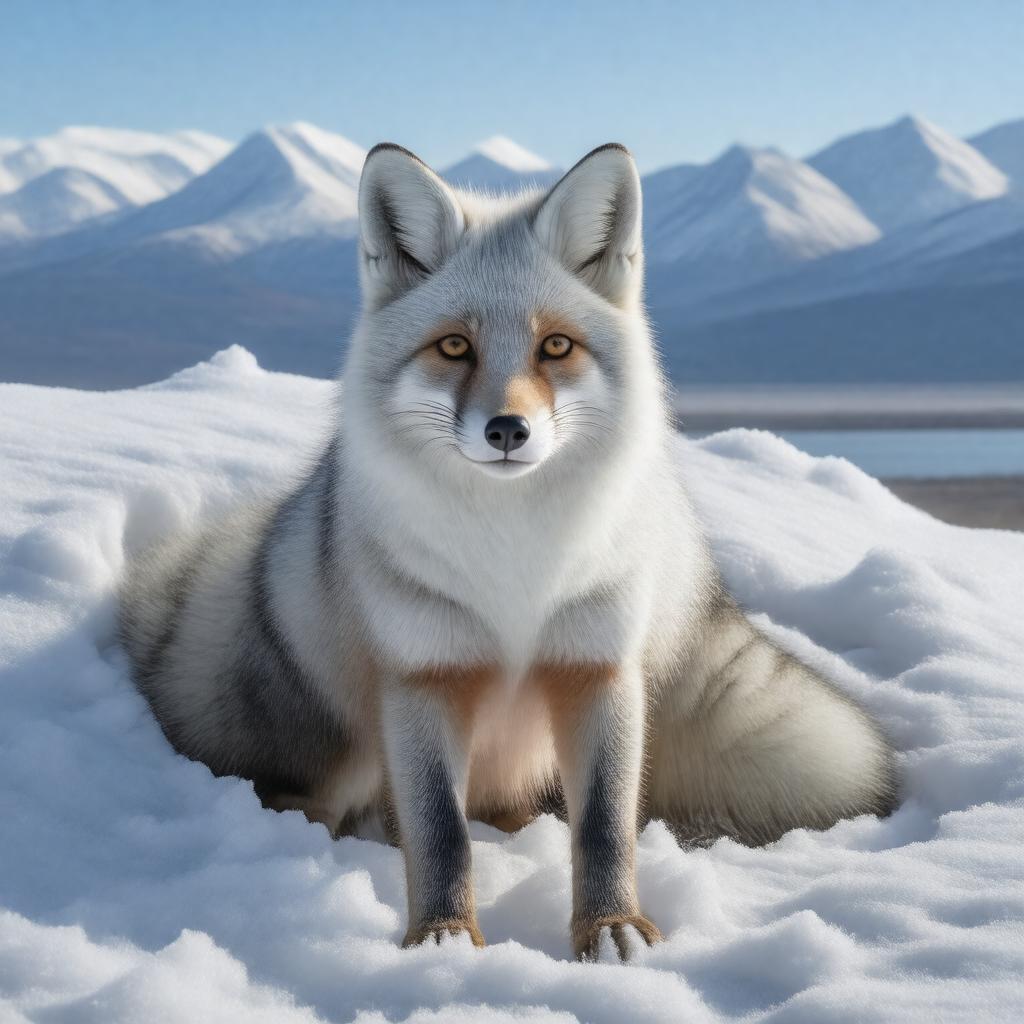 AI-created image of Vulpes lagopus