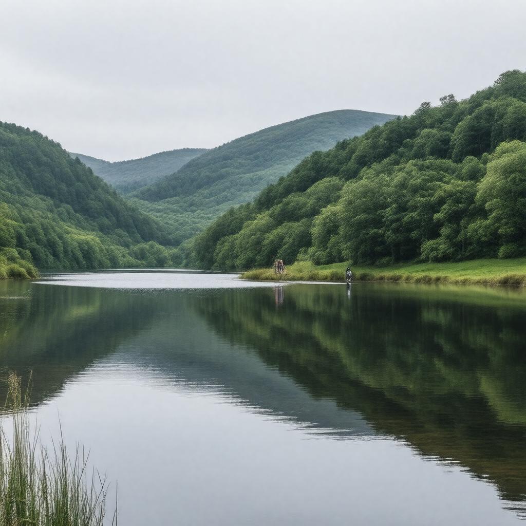 AI-created image of Vyrnwy