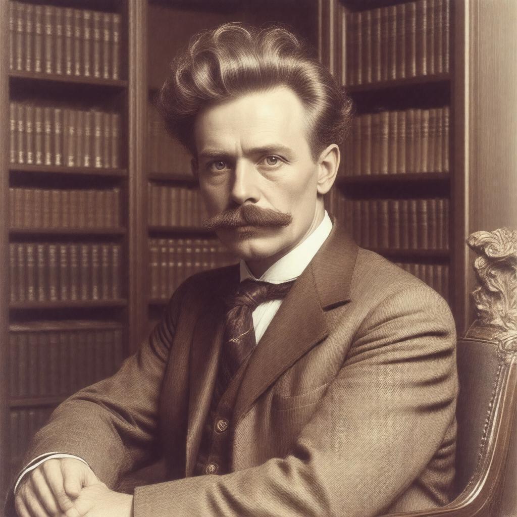 AI-created image of Vyvyan Holland