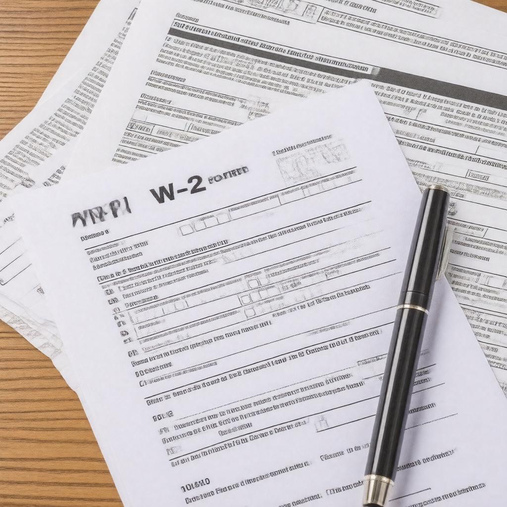 Click to view larger image AI-created image of W-2