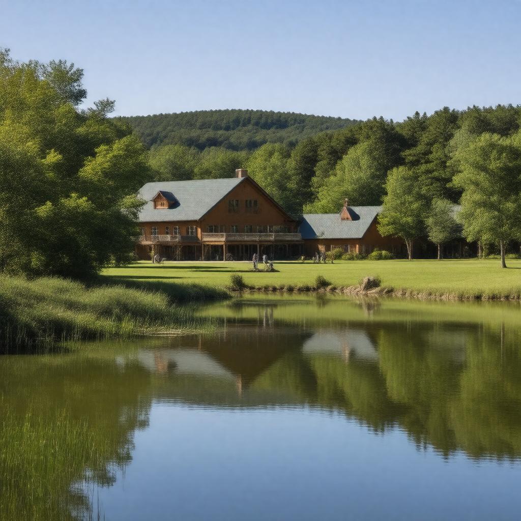 AI-created image of W. Alton Jones Campus