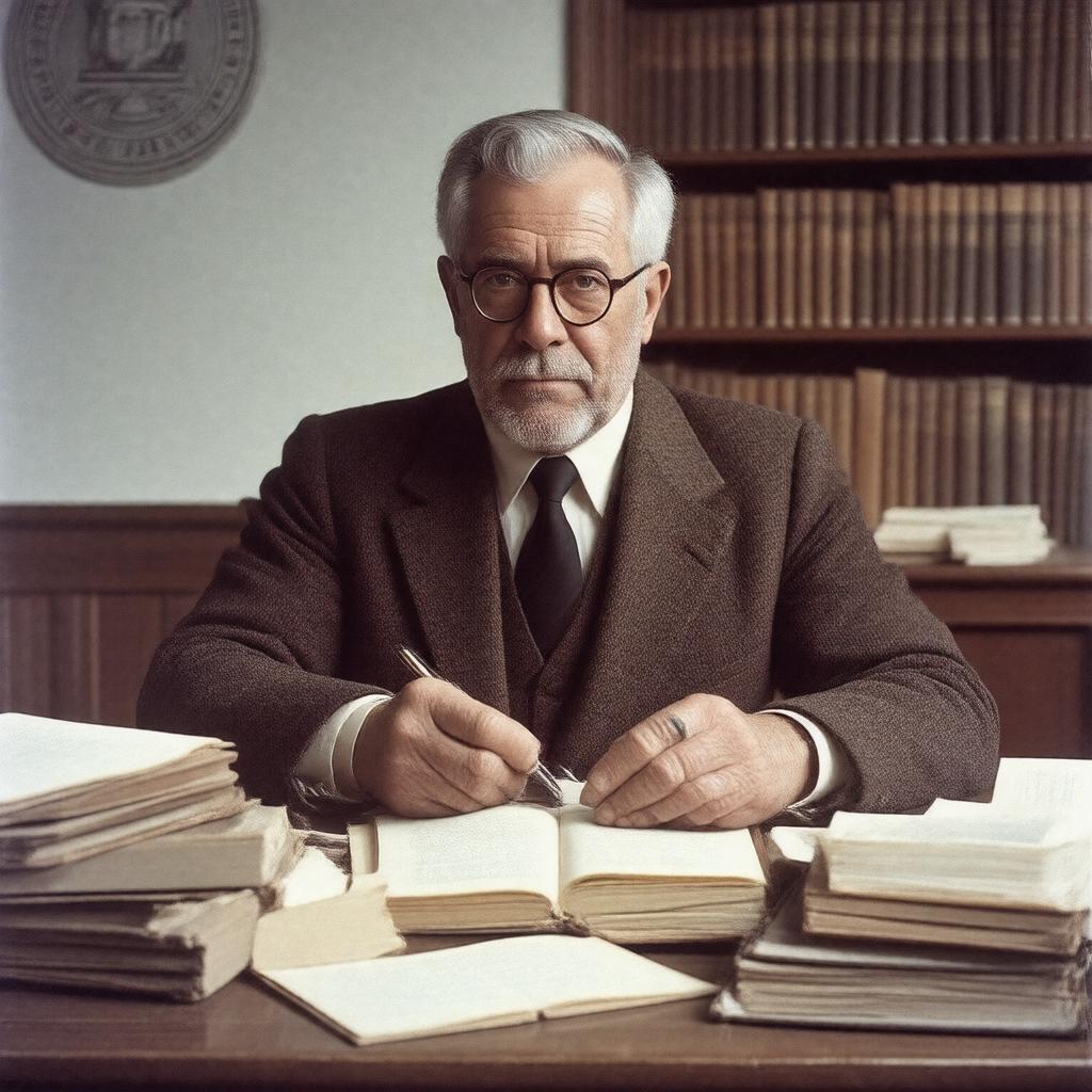 AI-created image of W. D. Snodgrass