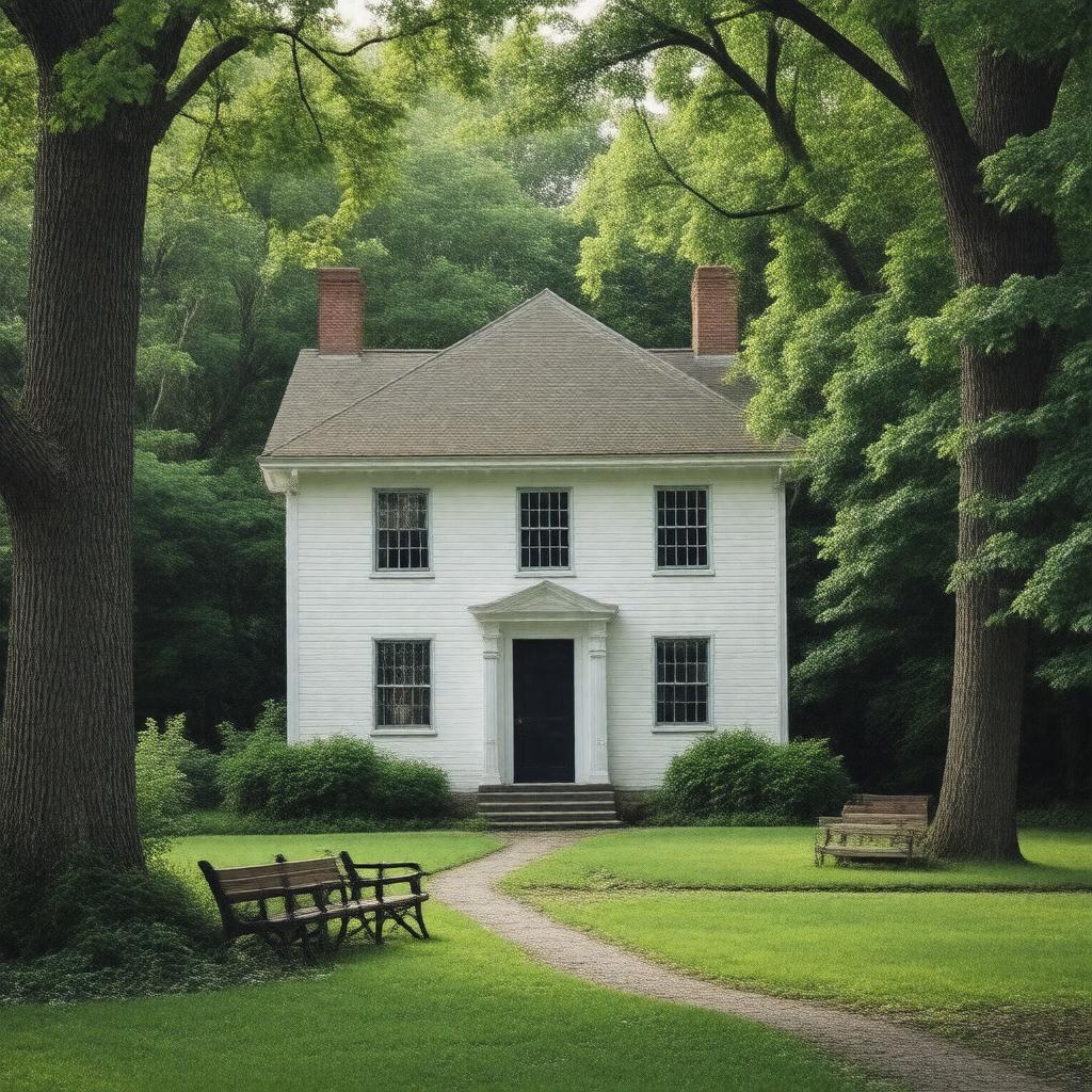 AI-created image of W. E. B. Du Bois National Historic Site