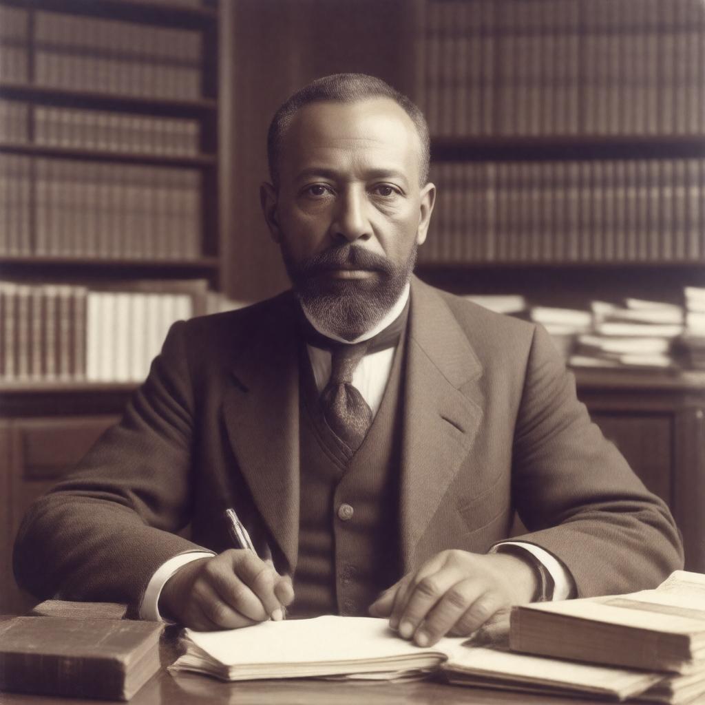 AI-created image of W. E. B. Du Bois