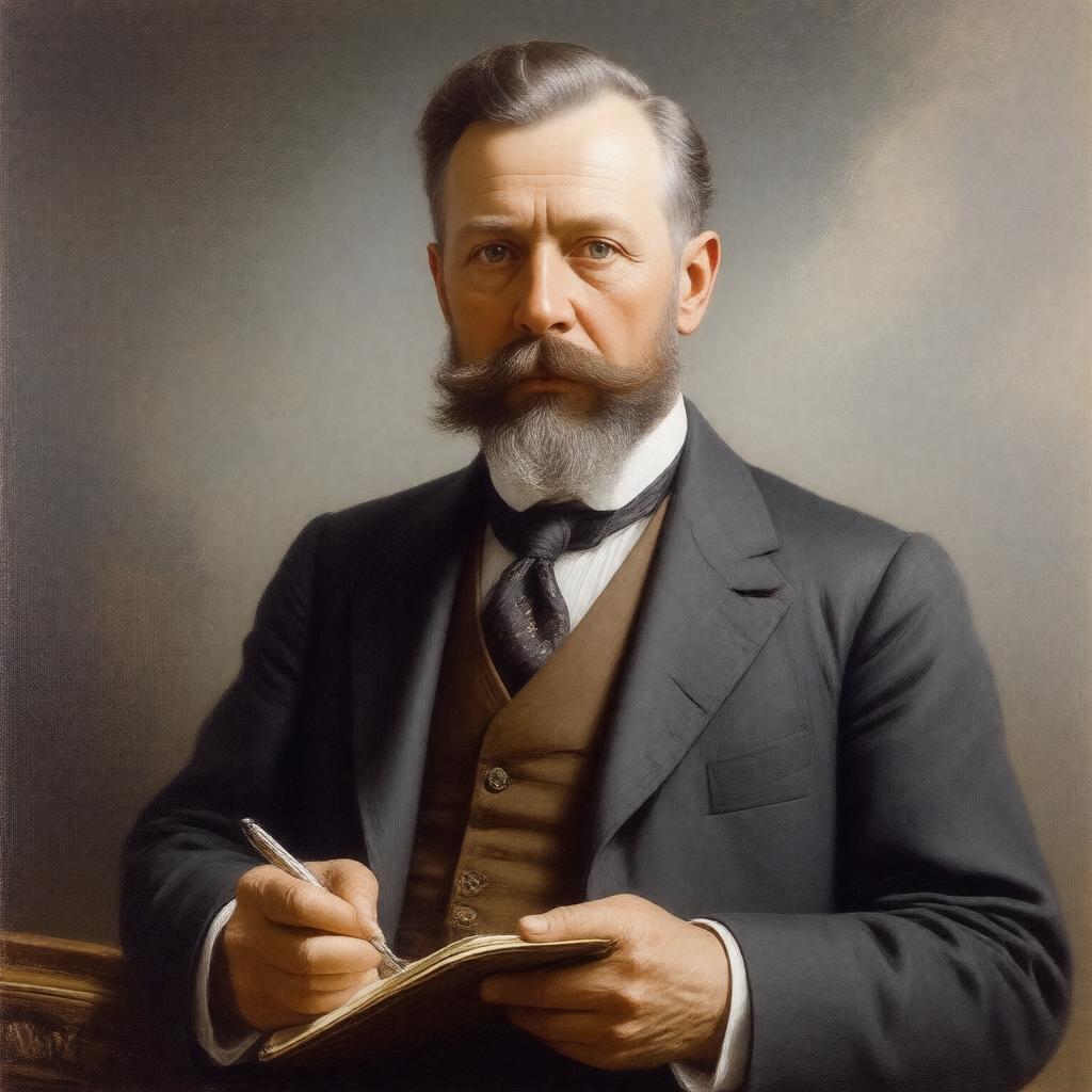 Click to view larger image AI-created image of W. J. Paradine Frost