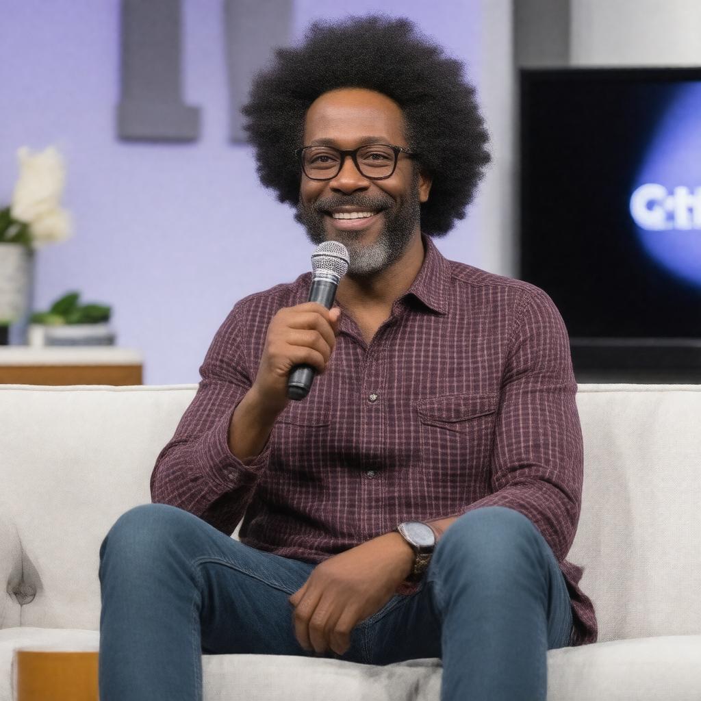 AI-created image of W. Kamau Bell