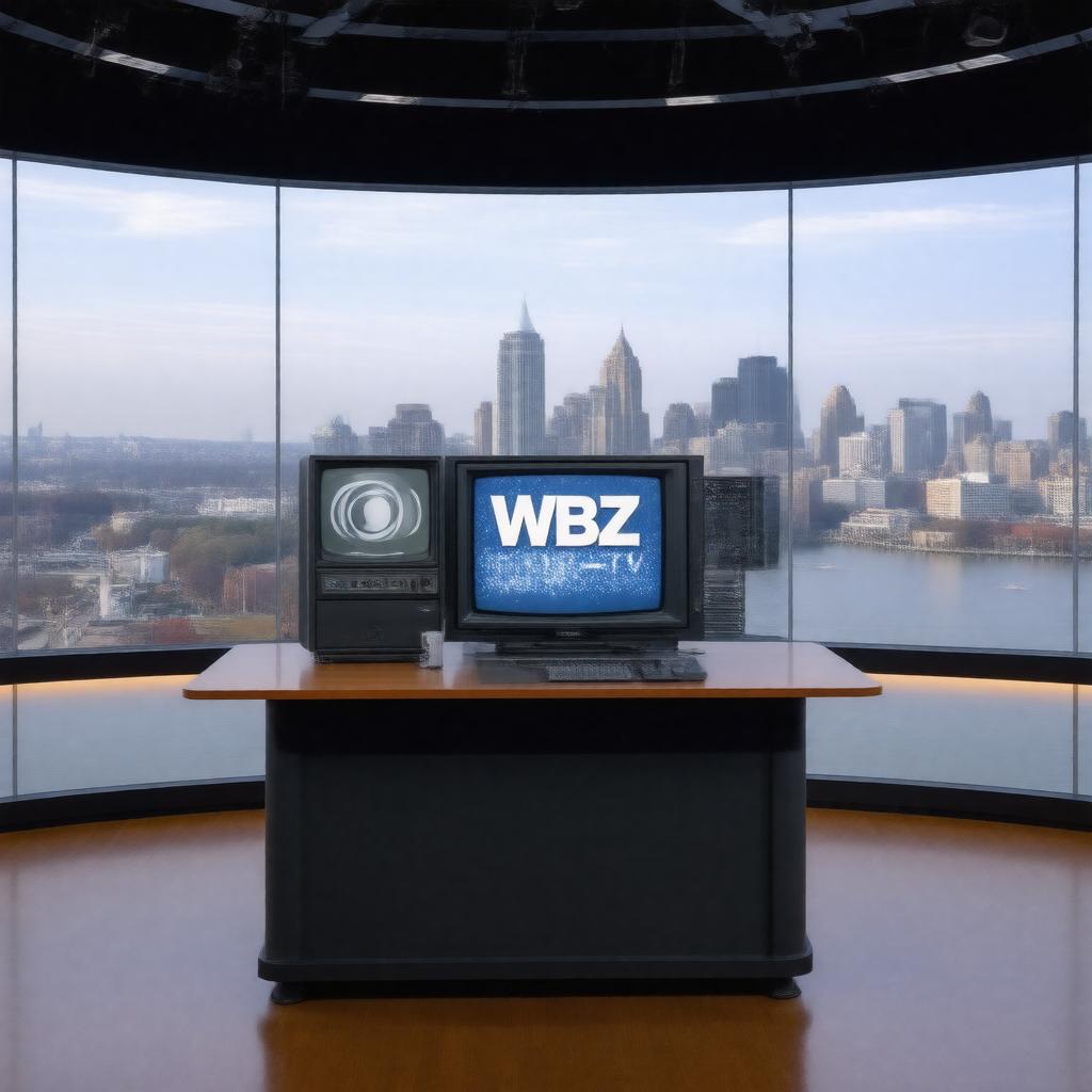 AI-created image of WBZ-TV