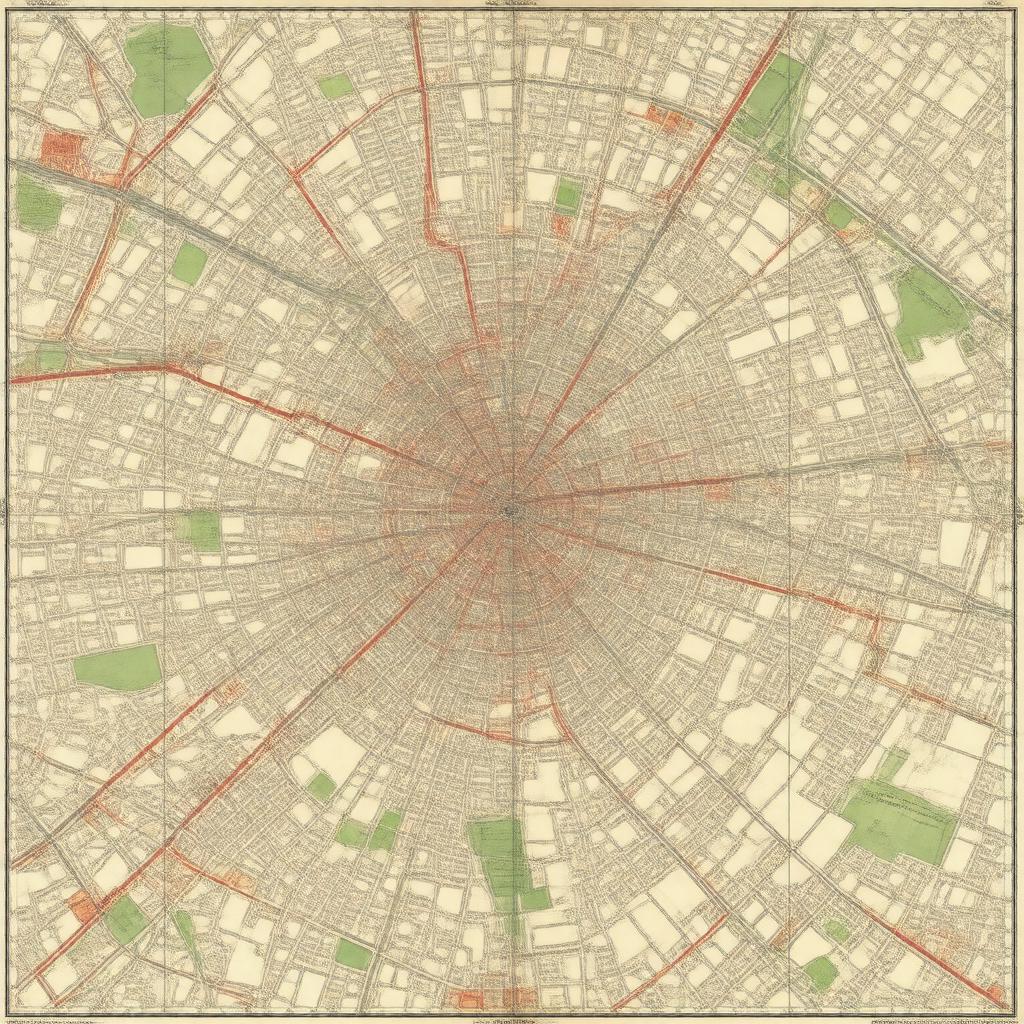 AI-created image of WC postcode area