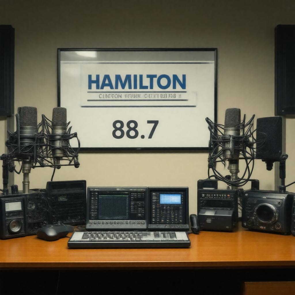 Click to view larger image AI-created image of WHCL-FM