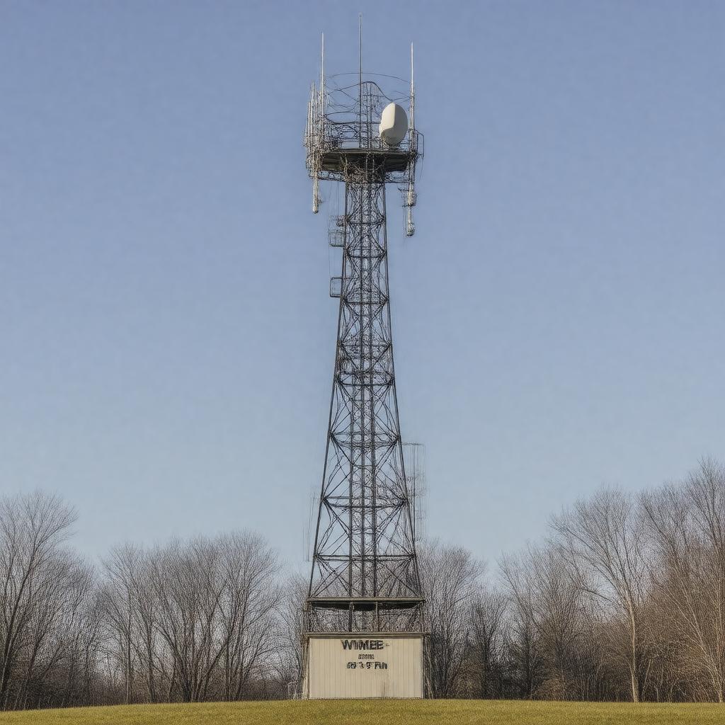 AI-created image of WMEB-FM