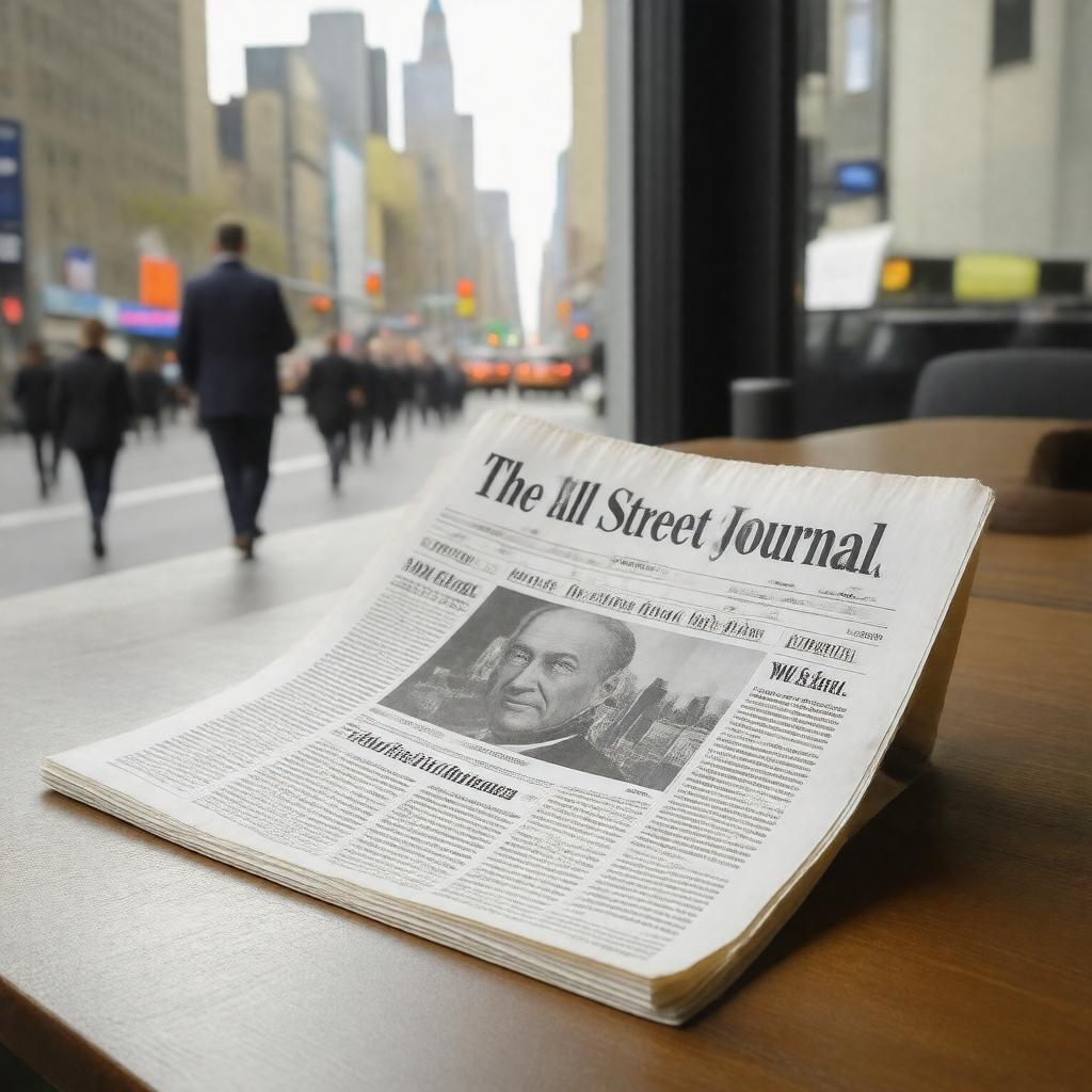 Click to view larger image AI-created image of WSJ